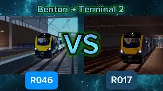 SCR Comparison EP5: Benton &rarr; Airport Terminal 2 Connect R046 VS Waterline R017