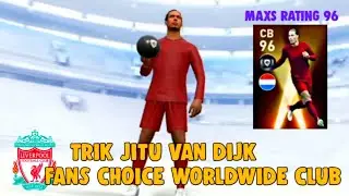 PASTI DAPAT !!! CARA MENDAPATKAN VIRGIL VAN DIJK FANS CHOICE PES 2021 MOBILE - 100% WORK