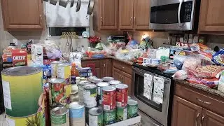 Large Grocery Haul! ~$527 Monthly H-E-B Stockup Haul!~