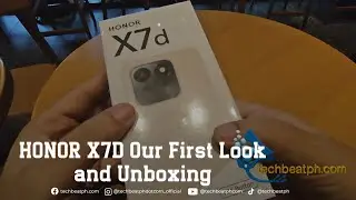 Распаковка HONOR X7D и первые впечатления