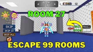 How To Complete Room 27 in Roblox Escape 99 Rooms | Stage 1