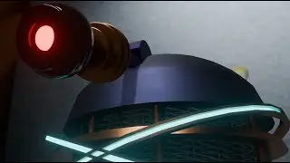Soviet Soldier 'Negotiates' with The Daleks (3D Blender Animation)