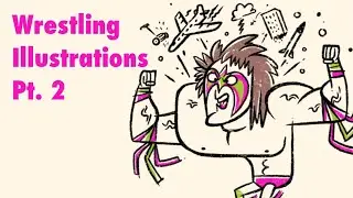 Wrestling Illustrations Part 2  WWF Old School 1