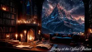 Reading at the Library / ACOTAR Ambience / No music & Relax and tranquility Ambience