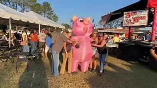 Pig Jam 2025 🐷🎸 Фестиваль барбекю в Плант-Сити, Флорида
