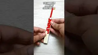 toe guard for miniature cricket bat🤯#cricket#viral#shorts