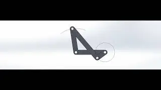 Four Bar Mechcanism Animation in Solid Work