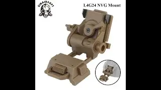 SINAIRSOFT L4 G24 NVG  Bracket  For PVS15 PVS18 GPNVG18  Night Vision Stent  Fast OPS Helmet Parts