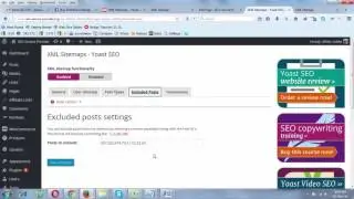 How to Exclude Posts Pages in Yoast Sitemap