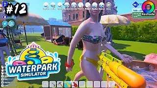 Waterpark Simulator #12 Sauna Update No Commentary