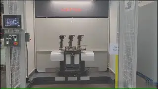GEFRA Automazione   Cella doppia roto bascula