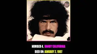 Remembering Randy California, who died in 1997 saving his son from drowning in Hawaii. #shorts