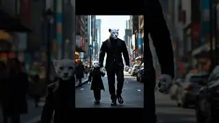 Stylish Humanoid Animals & Their Kids &ndash; Walking Like Bosses #shorts