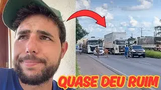 ABIMAEL QUASE SOFREU UM ACIDENTE CHEGANDO EM MARINGÁ 😳🚗