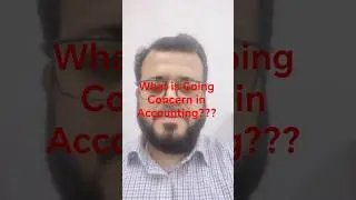 Going Concern Explained in 60 Second | Accounting Concept Every Professional Must Know | IFRS Basics