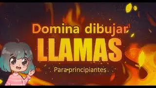 Dibuja Flamas paso a paso - Tutorial para principiantes