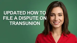 How To File A Dispute On Transunion - AshleyHowTo