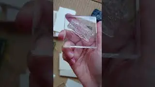 Making a card with Kyupodo Clear stamps (Milky Way Post Office and Post Office Under the Sea)
