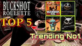 TOP 5 GAMES LIKE BUCKSHOT ROULETTE | HOW TO DOWNLOAD BUCKSHOT ROULETTE FOR MOBILE |BUCKSHOT ROULETTE