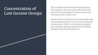 Causes of Urban Decline - Google Slides