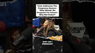 Tems Speaks On Rumors Of Being Pregnant by Future #shorts #tems #future #drake #thebreakfastclub