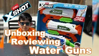 Zuru X Shot Water Gun | Fast-Fill | Push Action