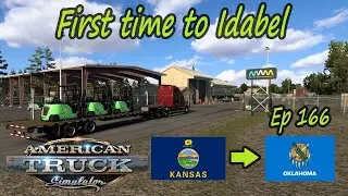 First time to Idabel |American Truck simulator Career Mode Ep 166 #ats #americantrucksimulator