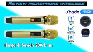 Microphone wireless murah dari shade