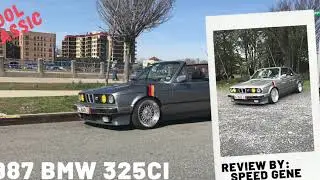 1987 BMW 325ci VIDEO REVIEW! Cool Classic Car!