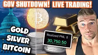 URGENT LIVE Market Alert | Government Shutdown |  HUGE PROFIT Bitcoin, Gold & Silver Moves