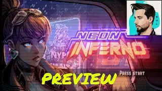 NEON INFERNO Gameplay & Tutorial - Cyberpunk Side Scroller Demo on Steam - Ben's Gaming Lab (BGL)