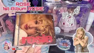 ROSE ROSIE 1st Album Unboxing Jewel Case Version Blackpink