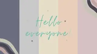 multi colored aesthetic intro template- copyright free