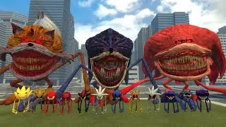 ALL SONIC.EXE INNYUME SMILEY'S FAMILY VS ALL SHIN SONIC TAPES FAMILY AND MORE in Garry's Mod