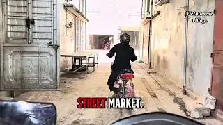 A tour around a peaceful small town in Vietnam