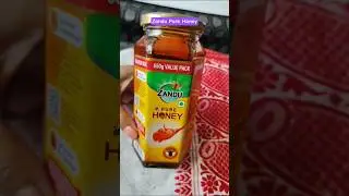 Zandu Pure Honey#trending #ytshorts #honey #healthyfood #healthcare #healthtips #zandu