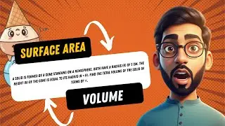 Volume of Solid (Cone on Hemisphere) | Class 10 Maths Board Exam Question | Quick Geometry Solution