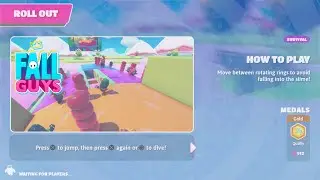 Fall Guys: Seeing Map While Loading Scene as Motion Blur