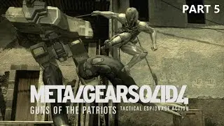 Metal Gear Solid 4: Guns of the Patriots &ndash; Part 5 Raiden Returns (No Commentary Walkthrough)