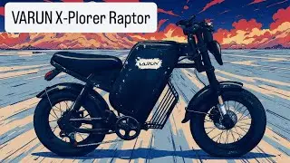 VARUN X-Plorer Raptor Electric Bike Review // 28 + MPH 😮 🤯. Full Review