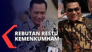 AHY Vs Moeldoko, Siapa Dapat Restu Kemenkumham?