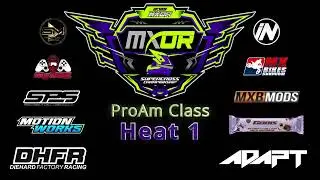 2025 MXOR SX Championship Round 6 @ Seattle | ProAm Class - Heat 1
