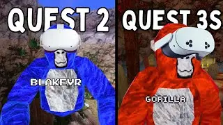 Горилла-тег на Quest 2 против Quest 3S!!!
