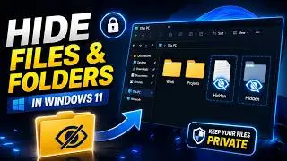How to Hide Files & Folders in Windows 11 (Fast & Easy)