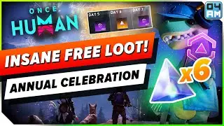 INSANE FREE LOOT In Once Human 2.0 - Dreamveil Update Celebration