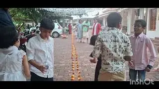 ഞങ്ങളുടെ പെരുന്നാൾ അഘോഷ പരിപാടി ഒന്ന് കാണാൻ വായോ 🥰#fypシ゚viral ⛪🙏