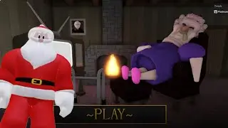 Santa claus grumpy gran scary obby