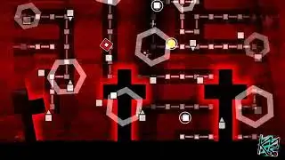 Geometry Dash - The Hell Factory by TeamN2 (Demon) Complete + 3 Coins (Live)