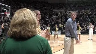 Josh Speidel returns to the basketball court