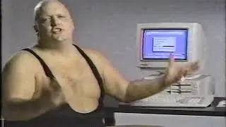 King Kong Bundy HeadStart Computer Commercial (1988)